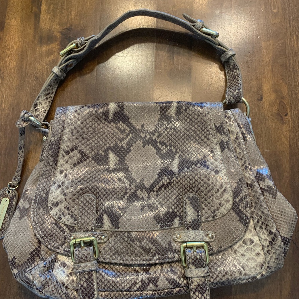 Cynthia Rowley snake skin purse, comes with dust bag